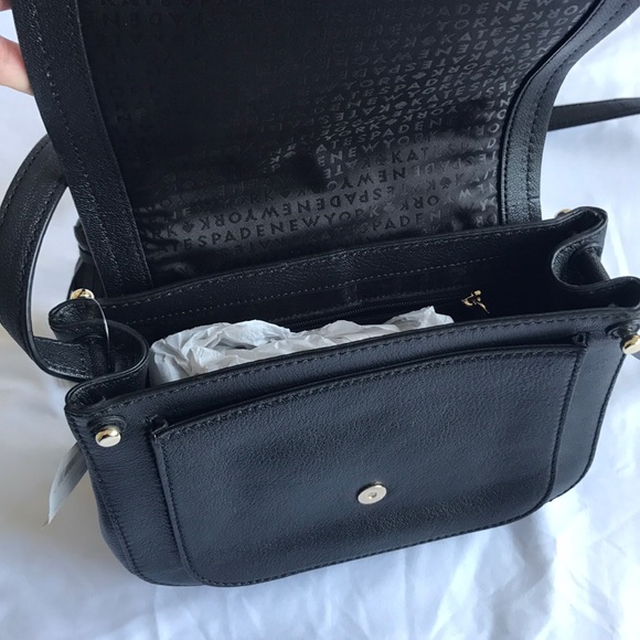 NWT Kate Spade Small Rianne Pratt Street Black - Picture 5 of 5